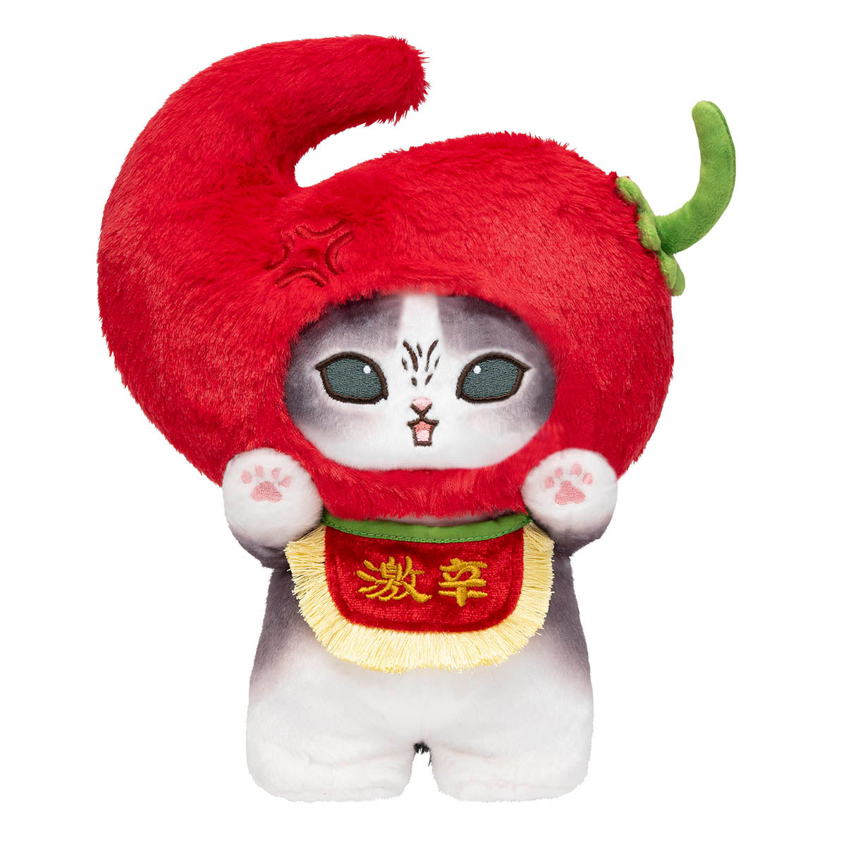 mofusand Angry Chili Meow Standing Plush | mofusand mofumofuMarket