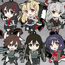ねんどろいどぷらす 艦これストラップ 第六艦隊