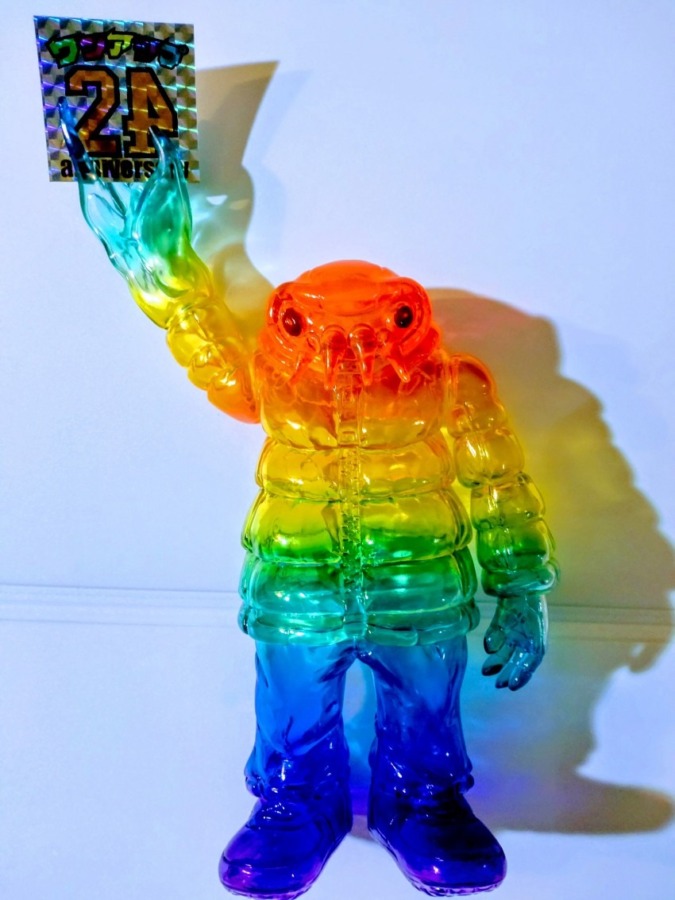 クトゥルフオイド クリアレインボー oneup toy24th 後藤彩色所塗装