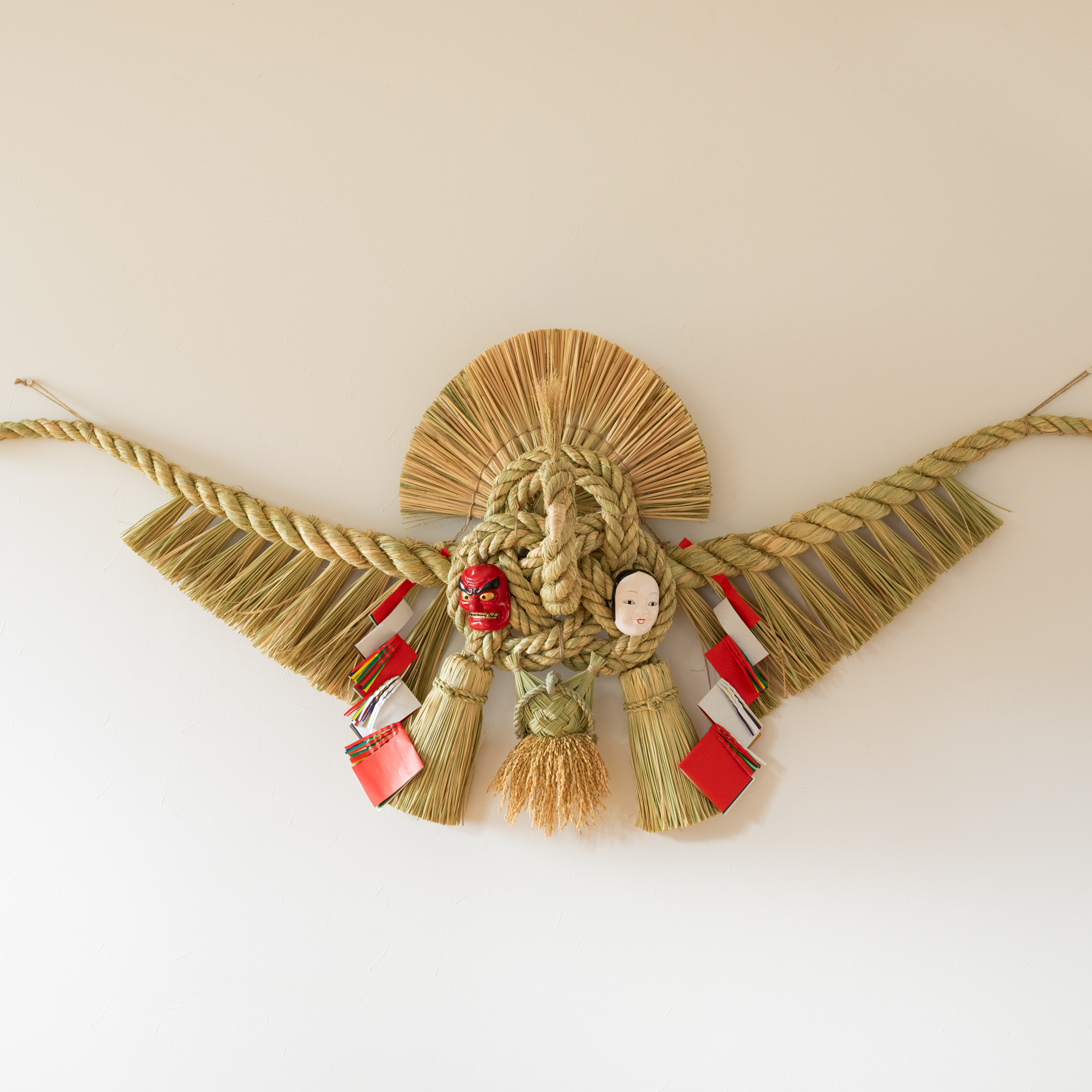 鶴亀しめ縄 - 【公式】わら細工たくぼ