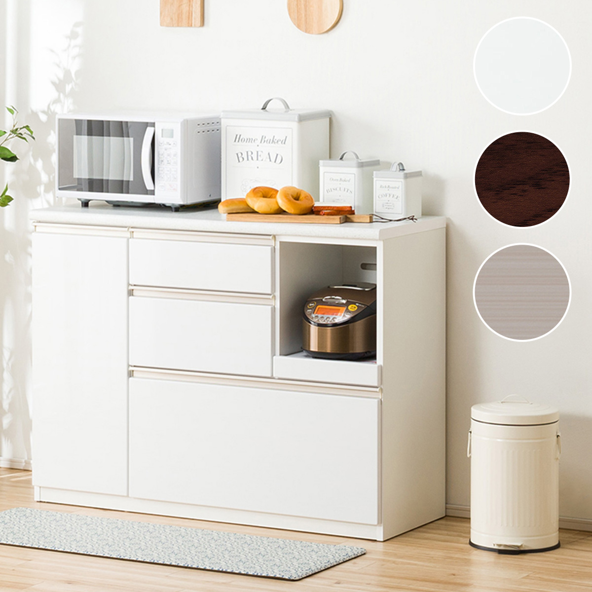 楽天市場】[幅120cm] カウンター (アルミナ2 120CT) ニトリ 【配送員