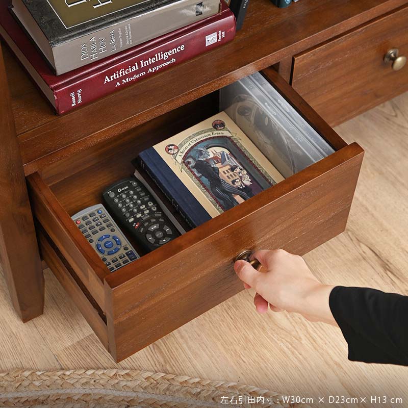 楽天市場】アジアン家具 チーク無垢 サイドボード キャビネット ラック