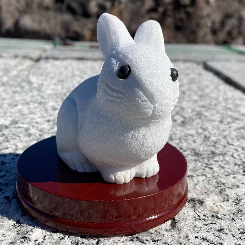 楽天市場】卯 うさぎ 干支置物2023年 令和5年 干支 干支置物 兎 ウサギ