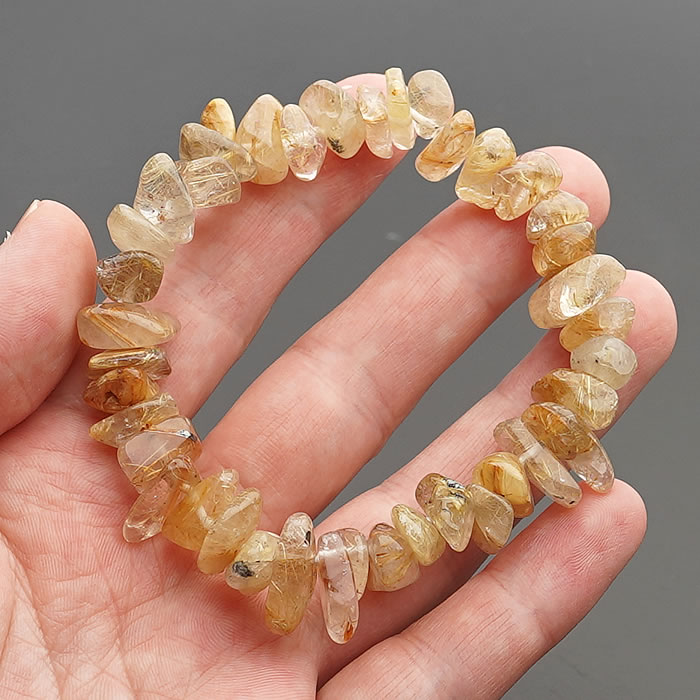 楽天市場】高品質 ルチルクォーツAAA タンブルチップ 天然石