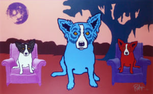 ブルードッグ ジョージ・ロドリーゲ | 絵画高額査定はアート買取協会