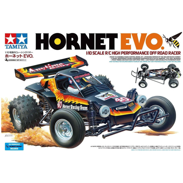Tamiya 1/10 RC Hornet EVO Buggy Kit | Hearns Hobbies