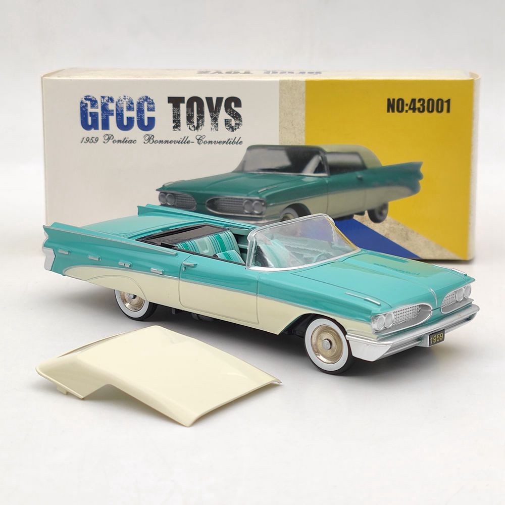 GFCC 1/43 Pontiac Bonneville 1959 Classic Car Model – OMEGA DIECAST