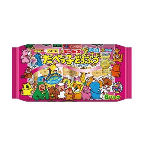 たべっ子どうぶつ バター味 6パック(23g×6袋) カルシウム ビスケット