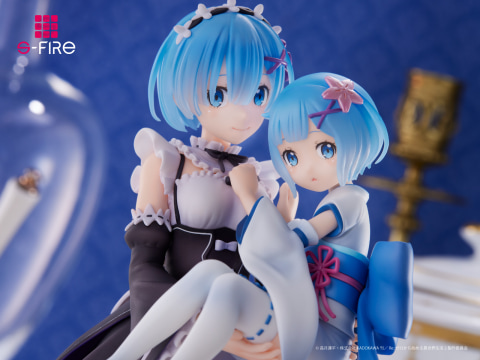 リゼロ」よりレムが幼少期の自分を優しく抱きかかえるフィギュアが登場