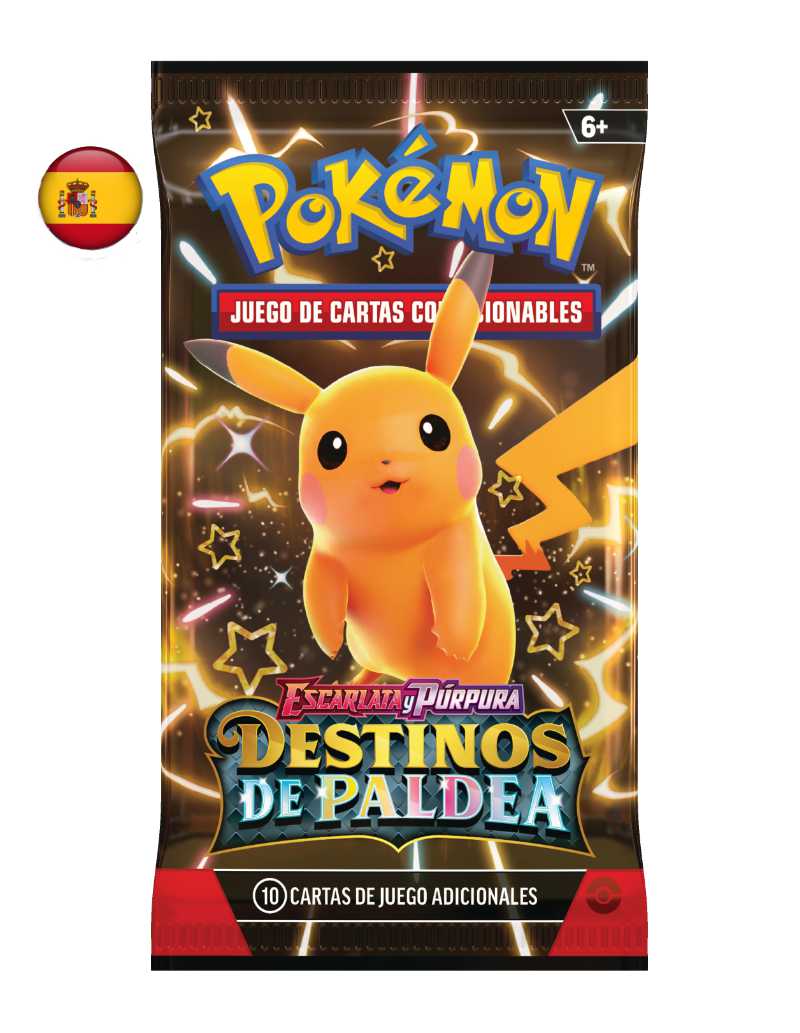 SOBRE DESTINOS DE PALDEA - ESCARLATA Y PÚRPURA 4.5 - ESPAÑOL | Arte9