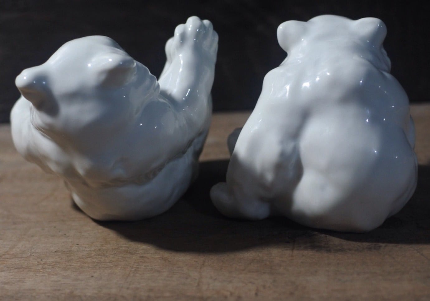 ロイヤル コペンハーゲン 白クマ フィギュリン 2体セット デンマーク製