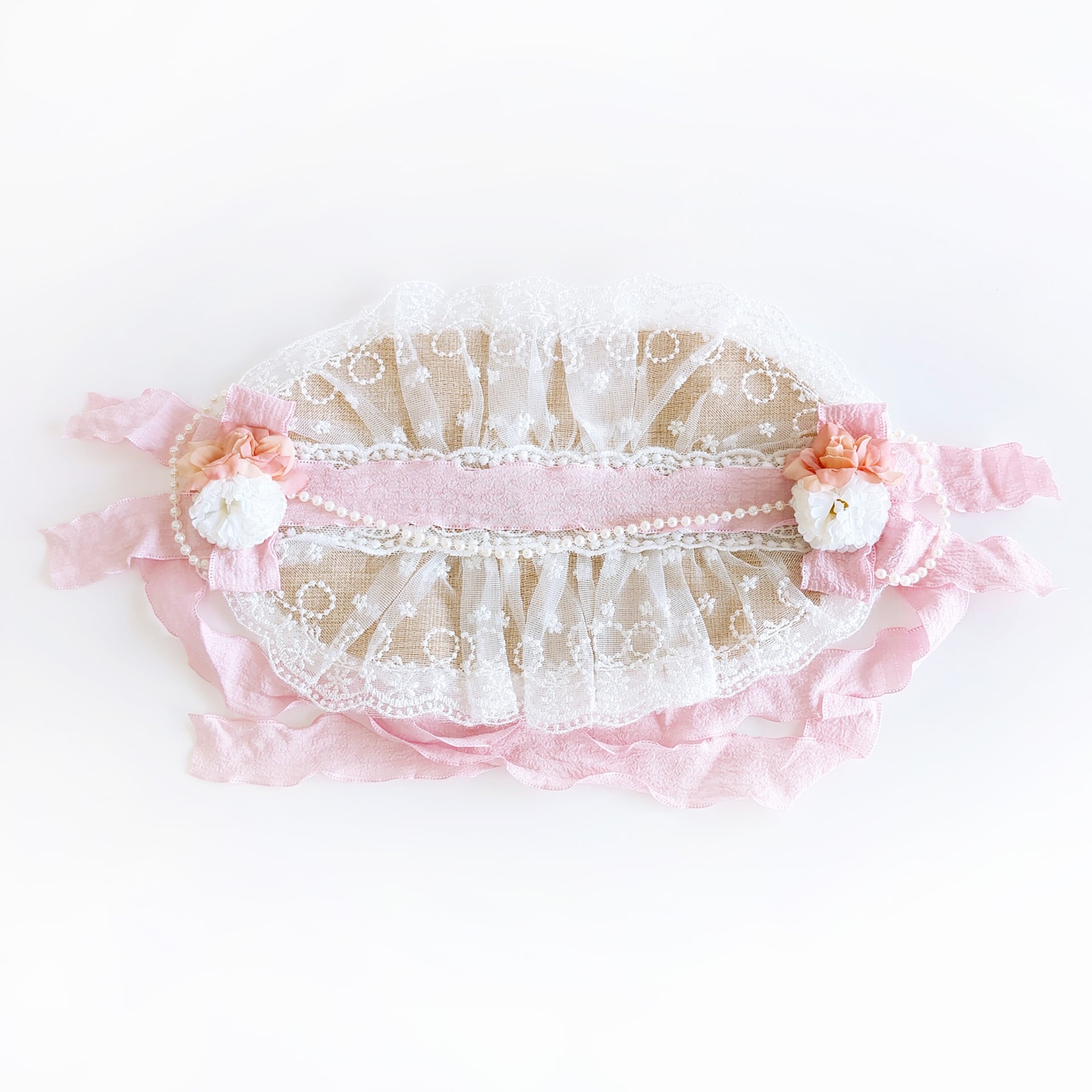 4L-722【20cm】フラワーヘッドドレス | Little Closet │ ぬい服・ぬい