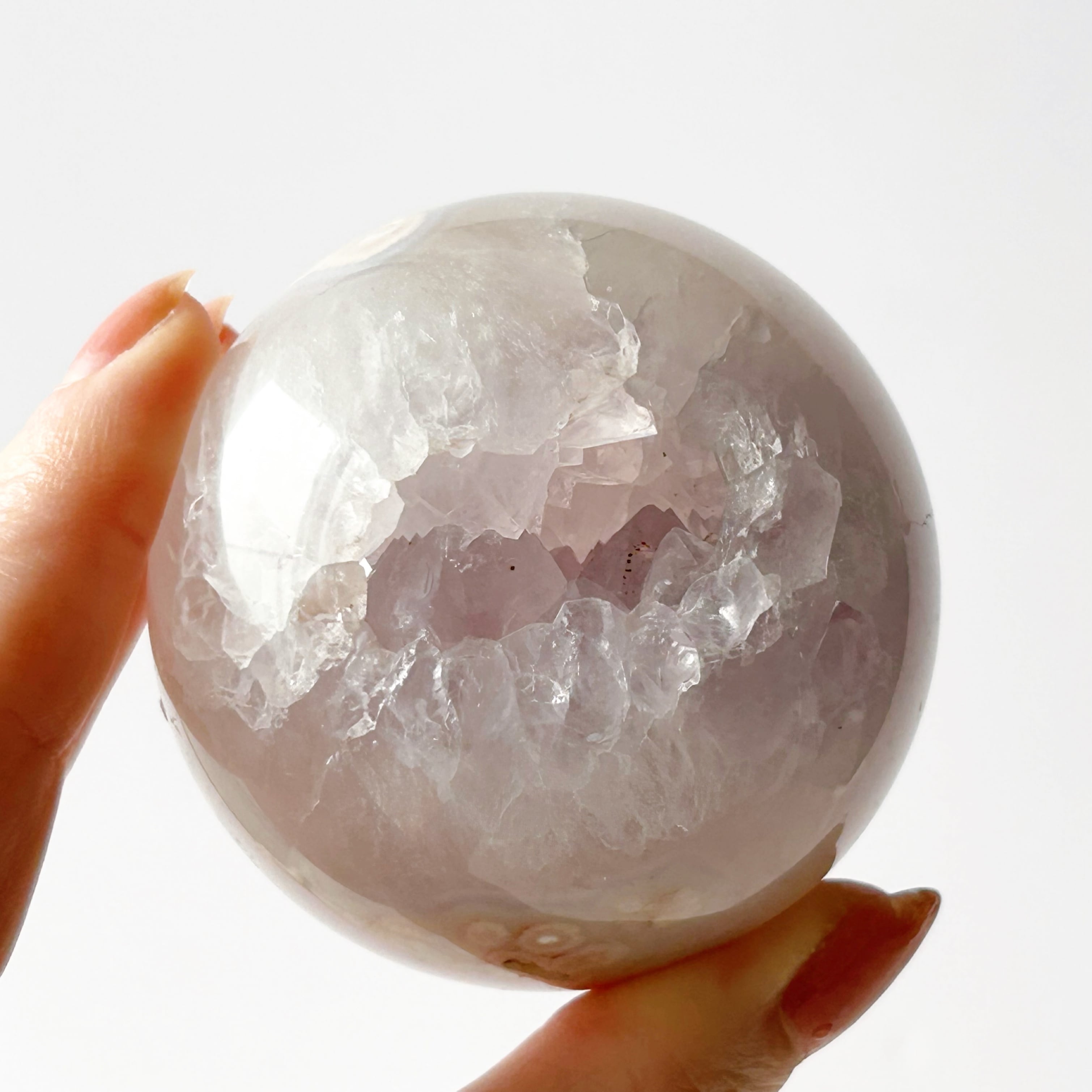 ピンクアメジスト 笑い口 スフィア | 天然石・パワーストーンのお店