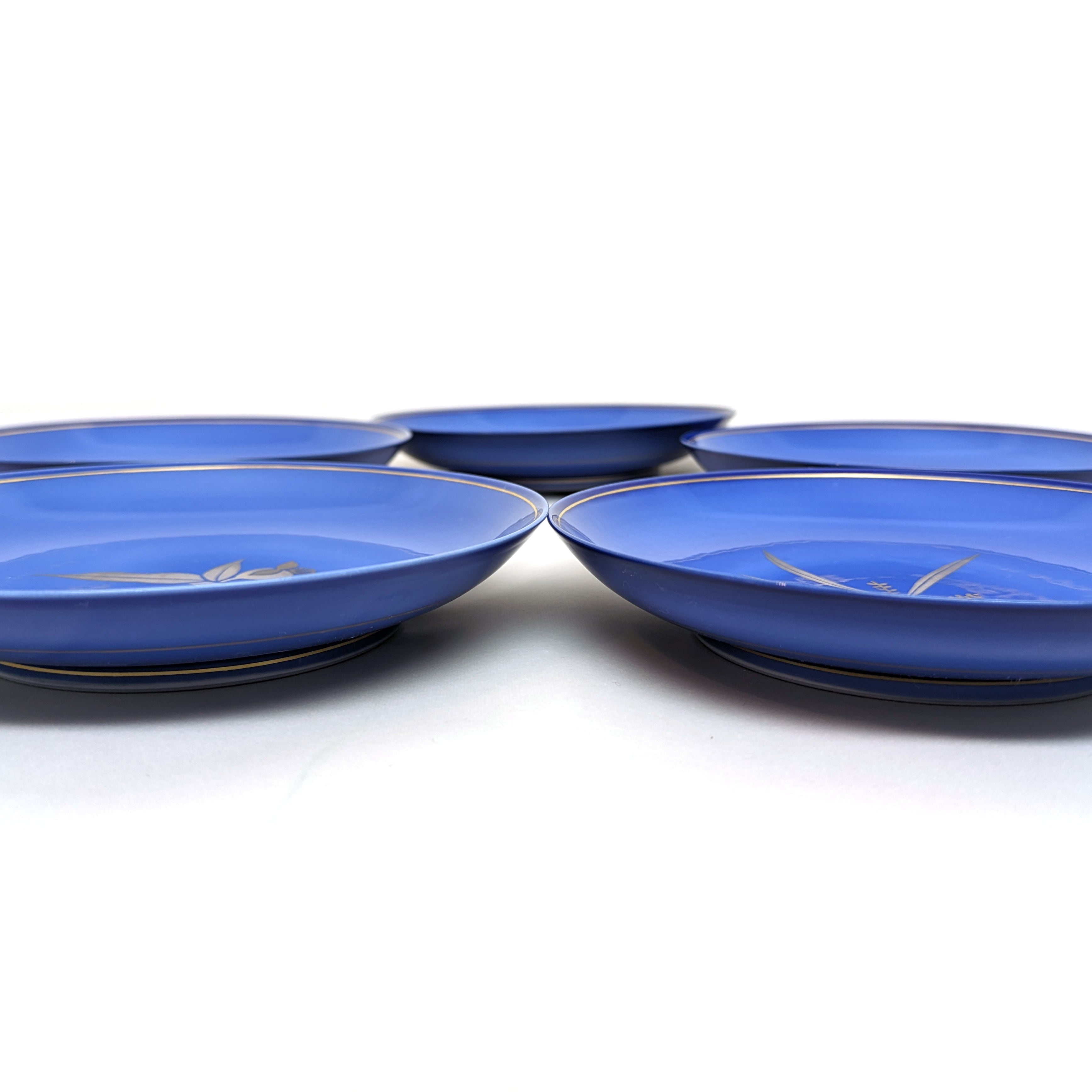 たち吉・青嵐・中皿・5客揃・和食器・取分け皿・No.230525-40・梱包