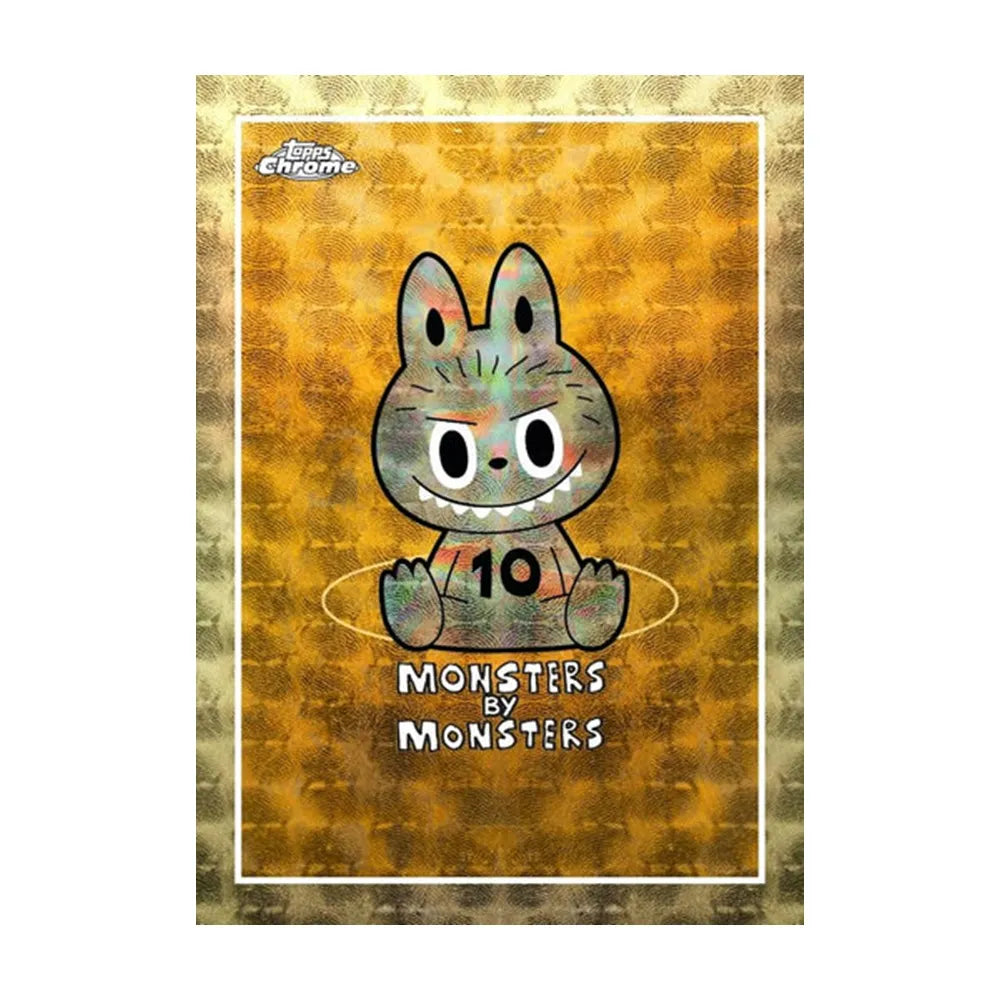 Topps: 2025 Labubu Chrome [10th Anniversary Box] – Blue Mist