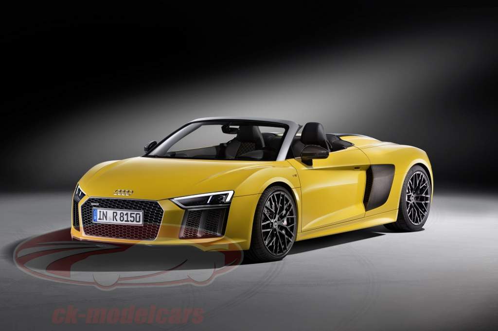 Have a nice weekend: The Audi R8 Spyder V10 2016