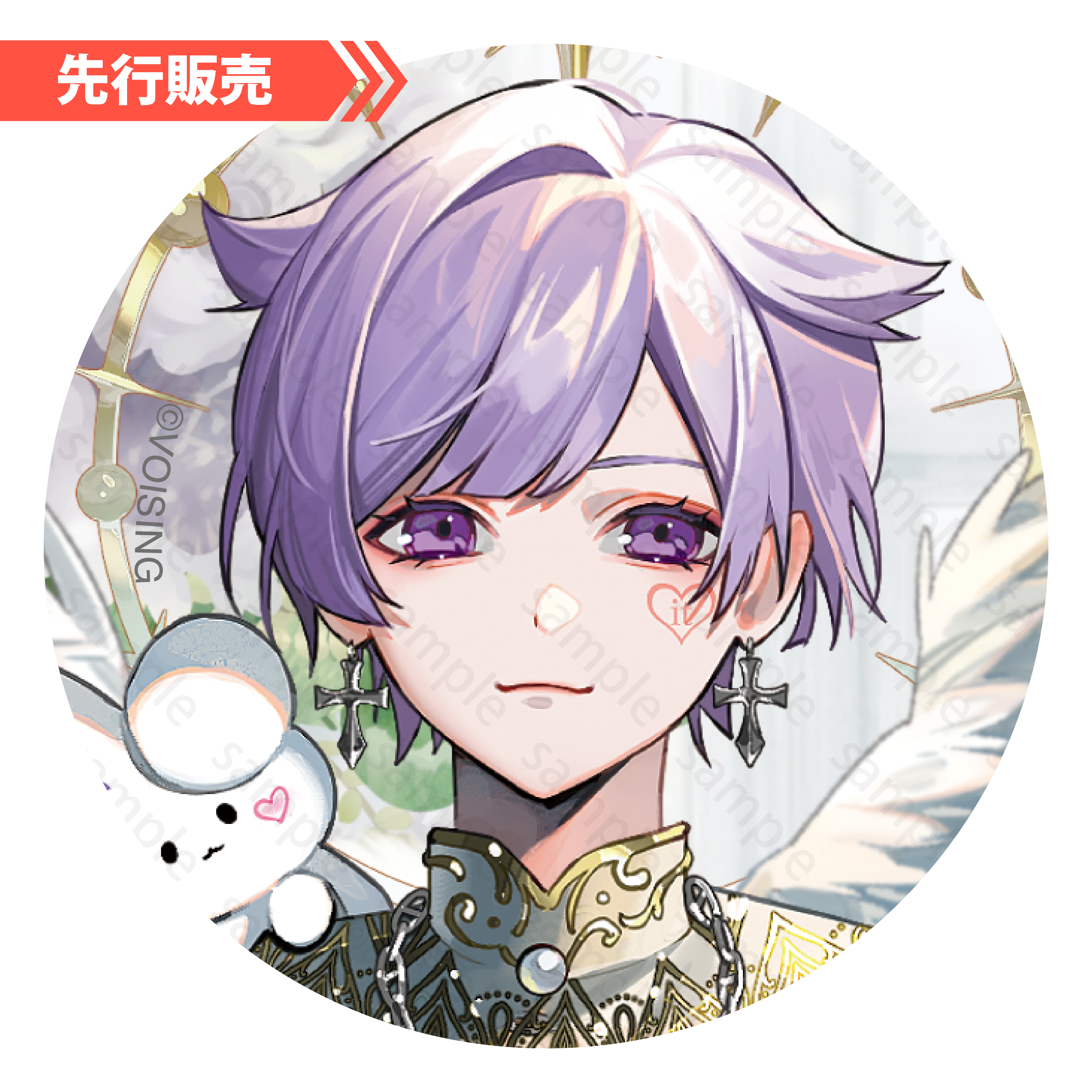 先行販売】初兎 活動6周年記念 缶バッジ - いれいすとあ【公式グッズ