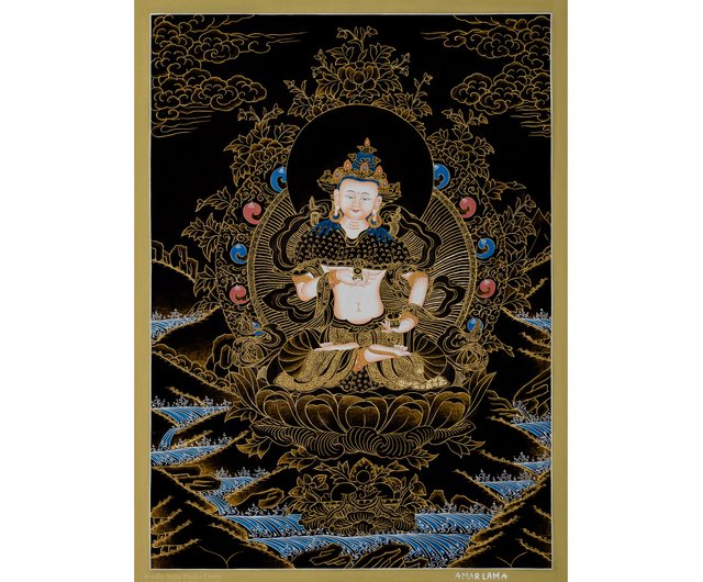 送料無料 50%OFF】ネパール 金剛薩埵 ヴァジュラサットヴァタンカ