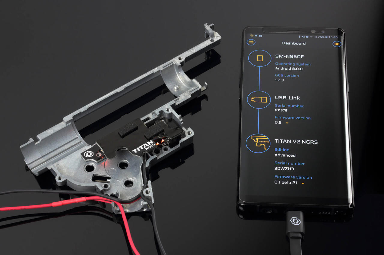 GATE TITAN V2 NGRS Advanced Set (Rear Wired)