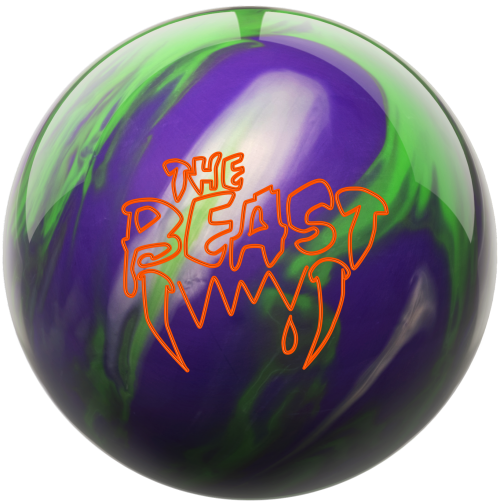 Columbia 300 Beast Purple/Lime/Silver Bowling Ball - 123Bowl