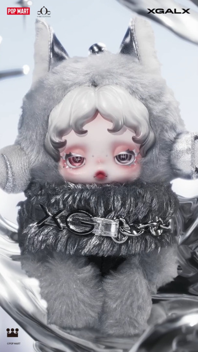 スカルパンダがXGとコラボ！ Y3Kムードが漂う日本限定ぬいぐるみ