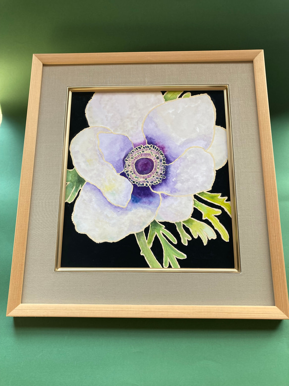アネモネさん(色紙、原画) 絵画 yoyo 通販 17455417｜Creema(クリーマ