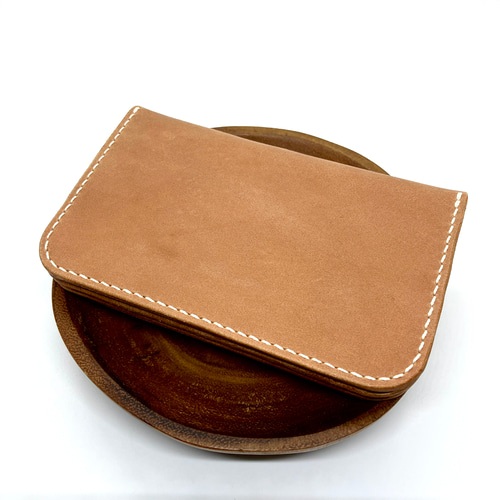 トラッカーウォレット/ショート/3層タイプ】たつの蝋引きヌメ革