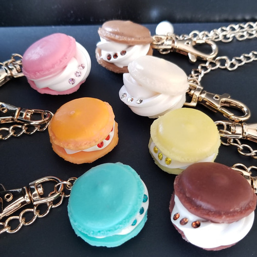 バッグチャーム マカロン【L】size キーリング TREAT'S GALLERY 通販