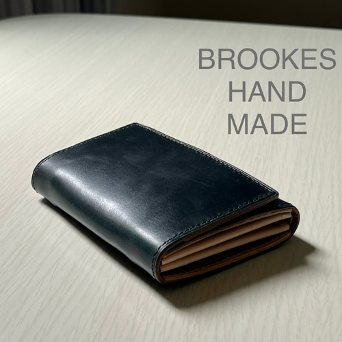 クロムエクセル シンプルウォレット【ネイビー／受注製作】 その他ミニ