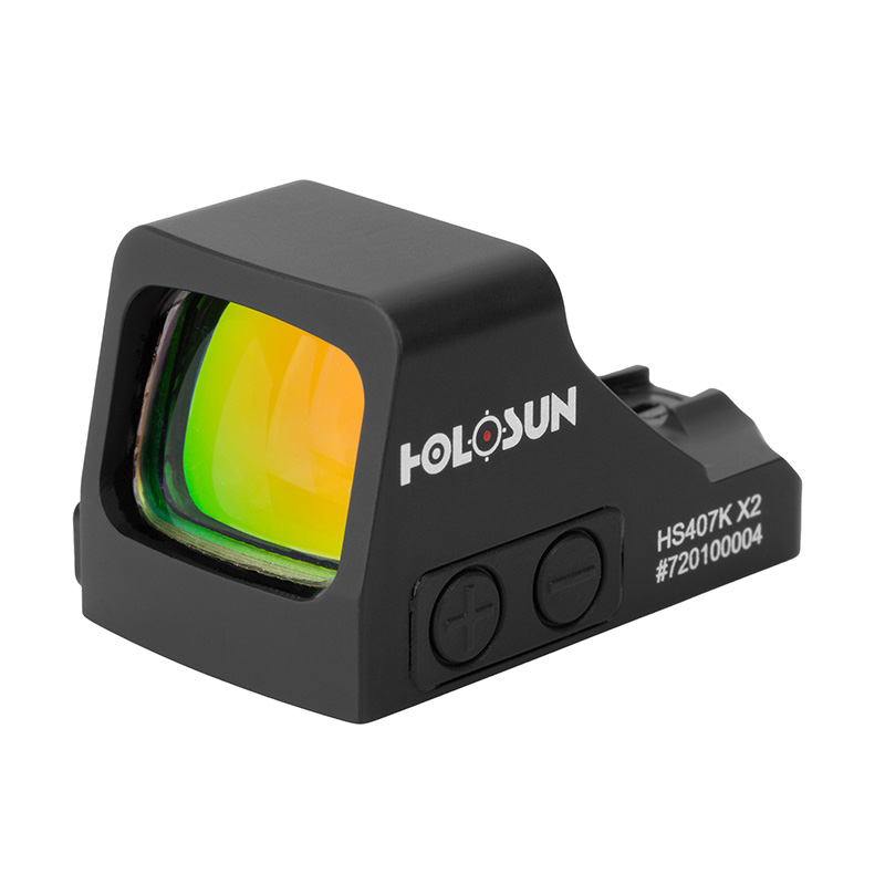 Holosun 407K Micro Open Reflex Red Dot Sight 6MOA X2