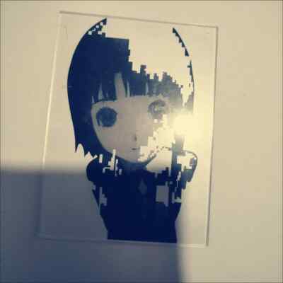 Serial Experiments Lain Lain Iwakura Acrylic Stand Transparent