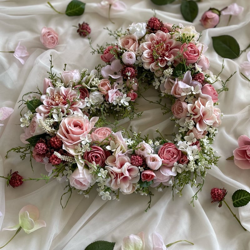 Heart ♡ wreath. .*・ﾟNo.125 | green88