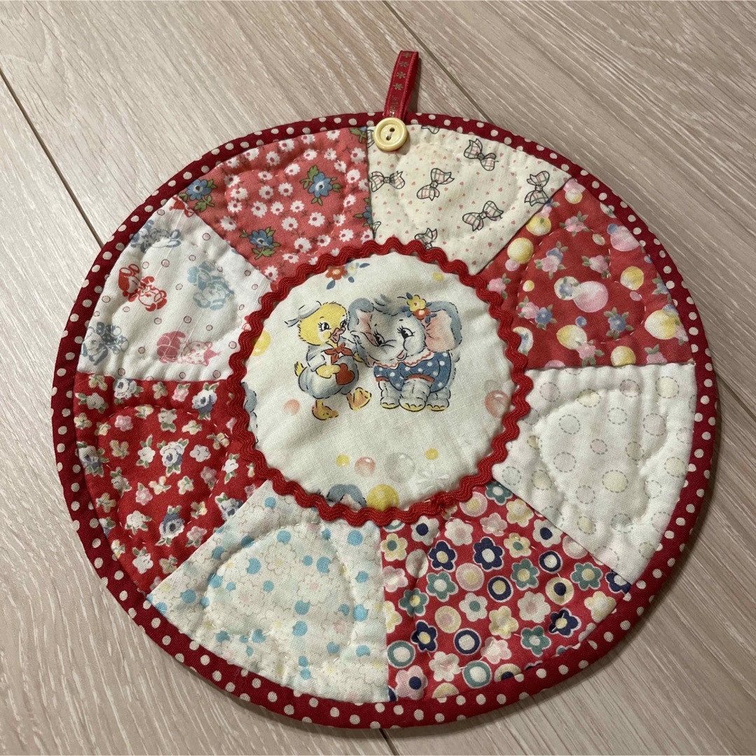 タペストリー ヴィンテージキルト パッチワークキルト 昭和 レトロ