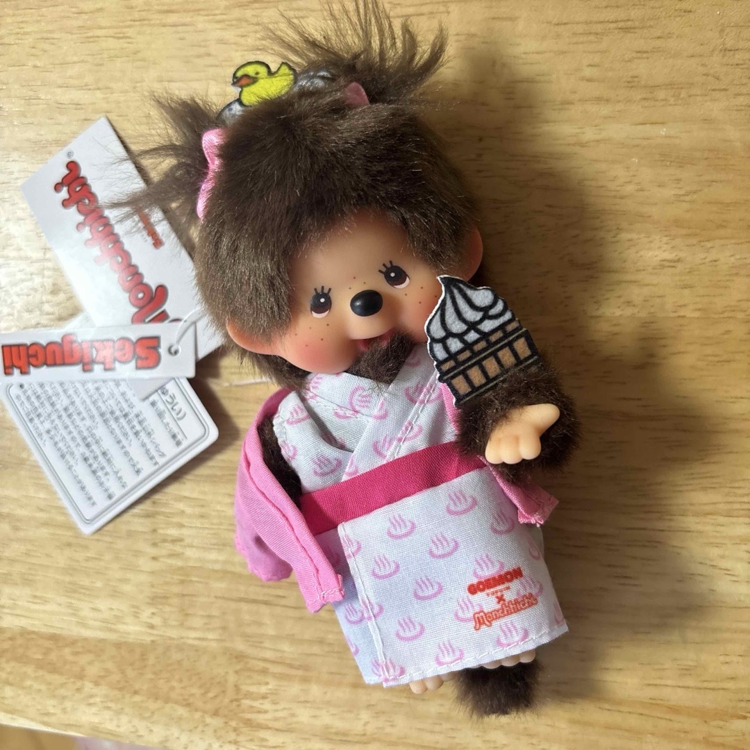 Sekiguchi - モンチッチ 湯布院限定 浴衣 温泉 女の子 マスコット キー