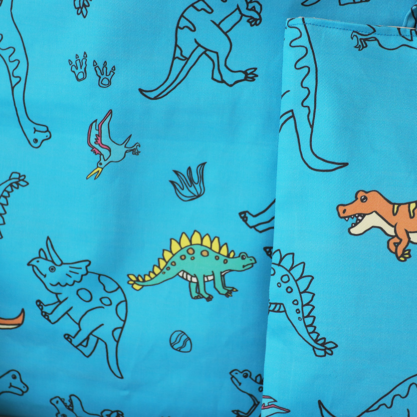 入園・入学グッズ手作りキット（6点セット）恐竜のダンス／カントリー