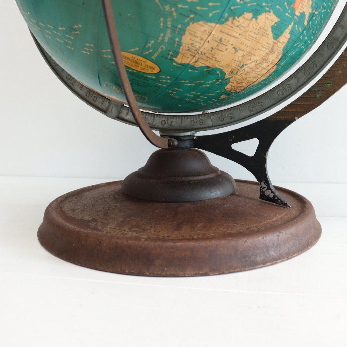 40s 地球儀 ブラックオーシャン 通販-ローズボールアンティークス