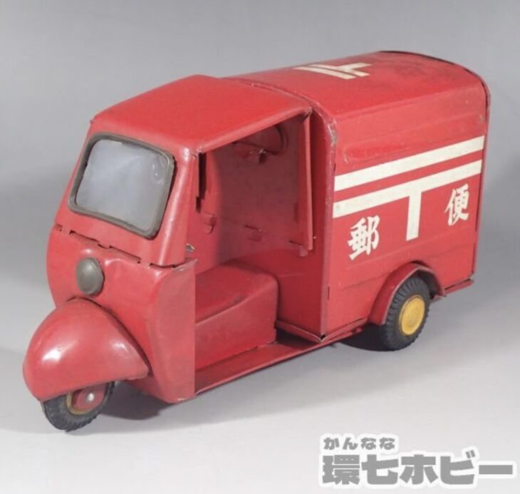 野村トーイ 三輪トラック ミゼット 郵便配達車 日本製 ブリキ
