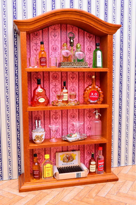 送料無料】【Reutter】ロイターポーセリン ミニチュア家具 バー