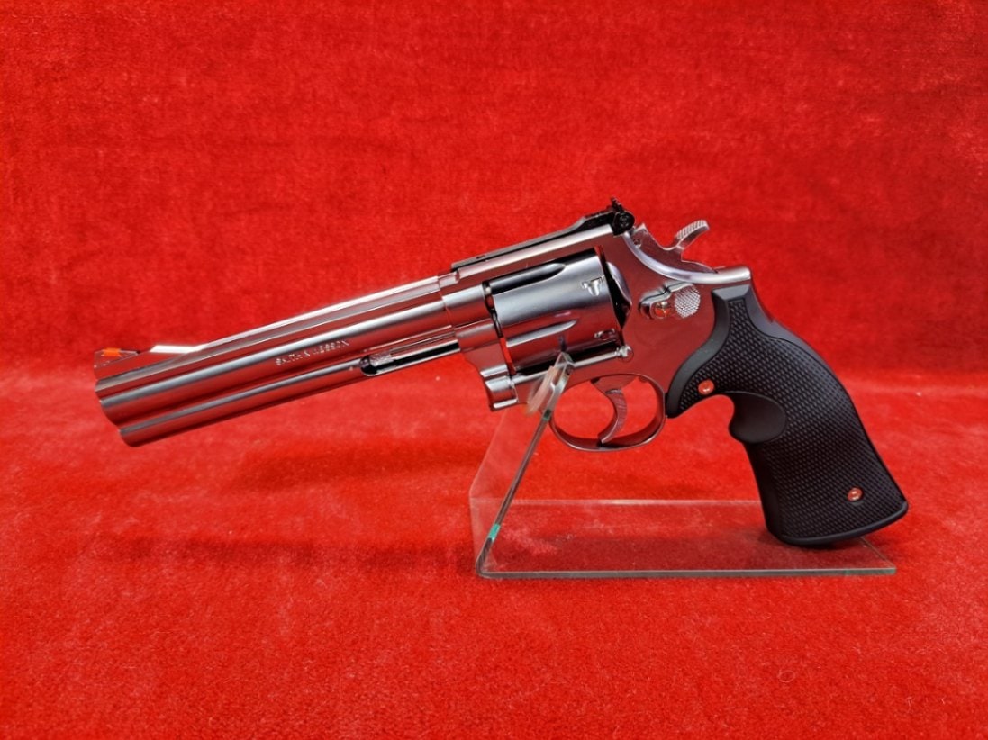 店内全品5％OFFクーポン】マルシン 発火型モデルガン S&W M686 SV 6
