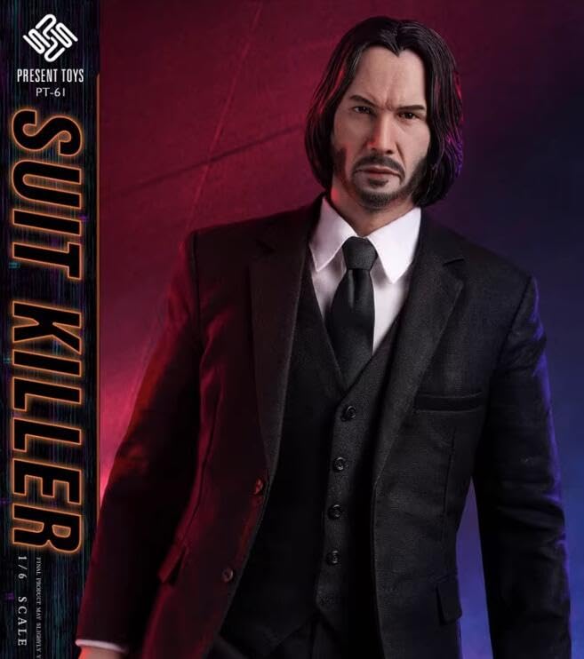 Amazon | 「AC」PRESENT TOYS PT-sp61 1/6 男性 殺し屋 キラー 可動