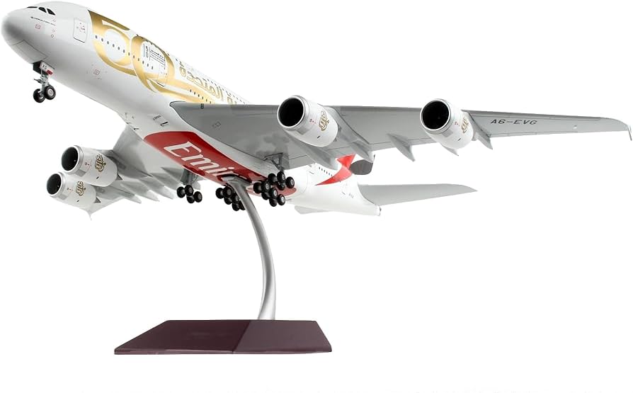 Amazon.com: Airbus A380-800 Commercial Aircraft Emirates Airlines