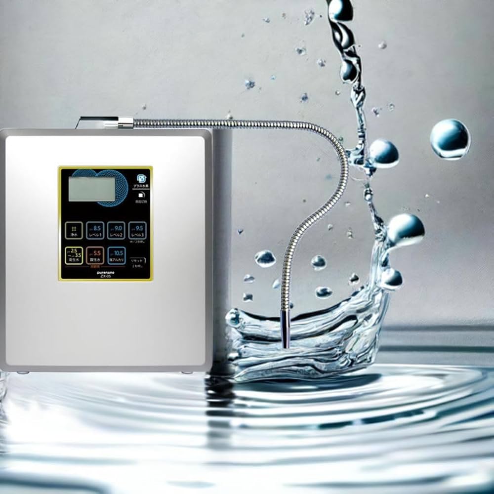 Amazon | 日本製 水素水生成器 浄水器 ピュアナノ ZX-05 家庭用 強酸性