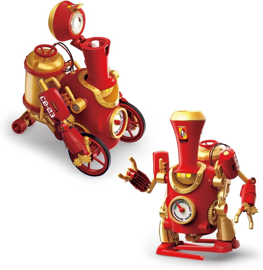 Amazon | 蒸気を出して動くロボット ミストン MR-9121 エレキット