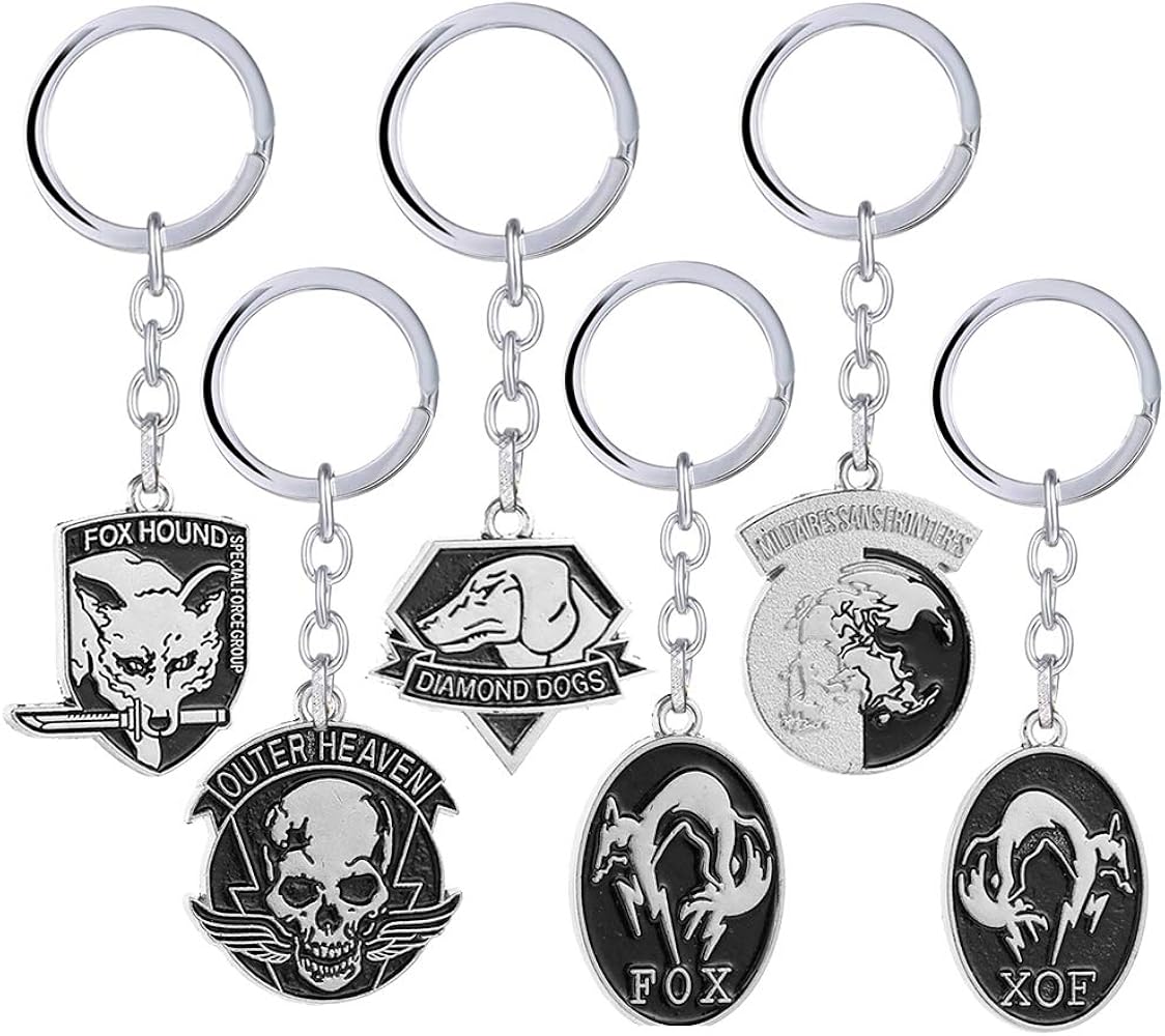 Amazon.co.jp: XDDNYJ店ゲームメタルギアソリッド5キーホルダー