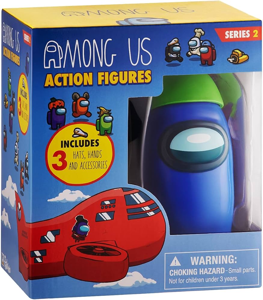 Amazon.co.jp: AmongUs アクションフィギュア 1パック S2ボックス入り