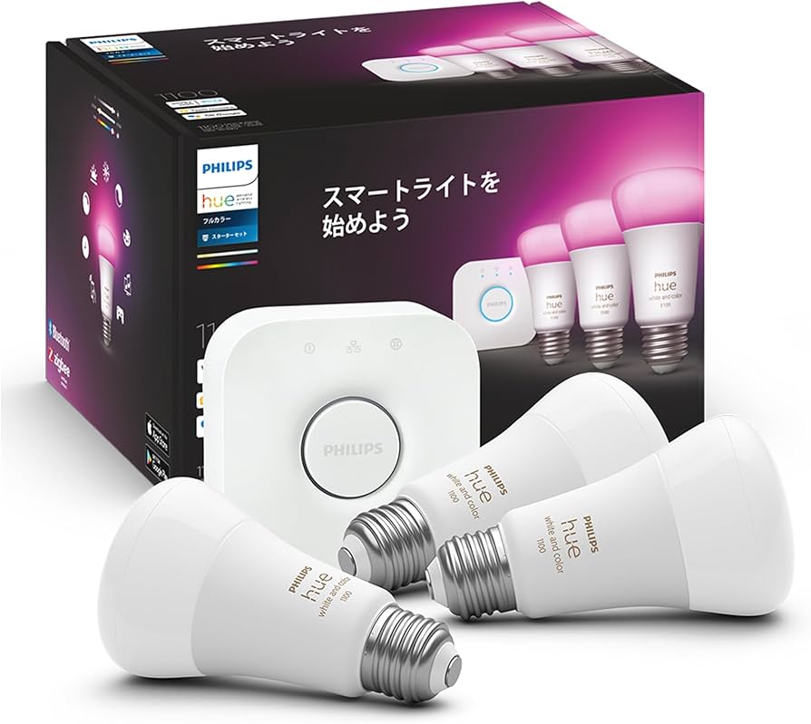 Amazon.co.jp: フィリップスヒュー(Philips Hue) スターターセット