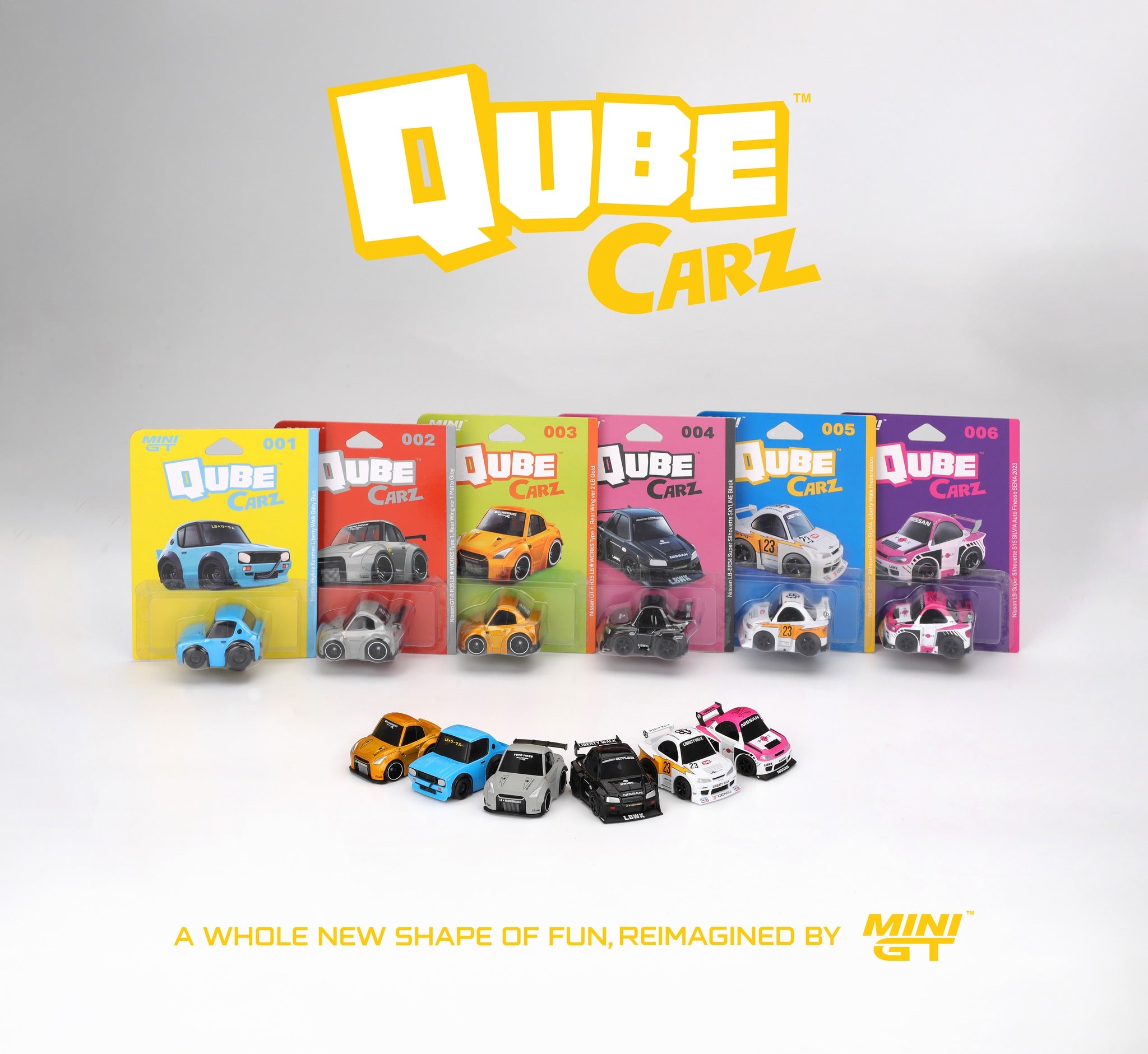 Mini GT QubeCarz Series 1 Liberty Walk Assortment – DiecastTalk