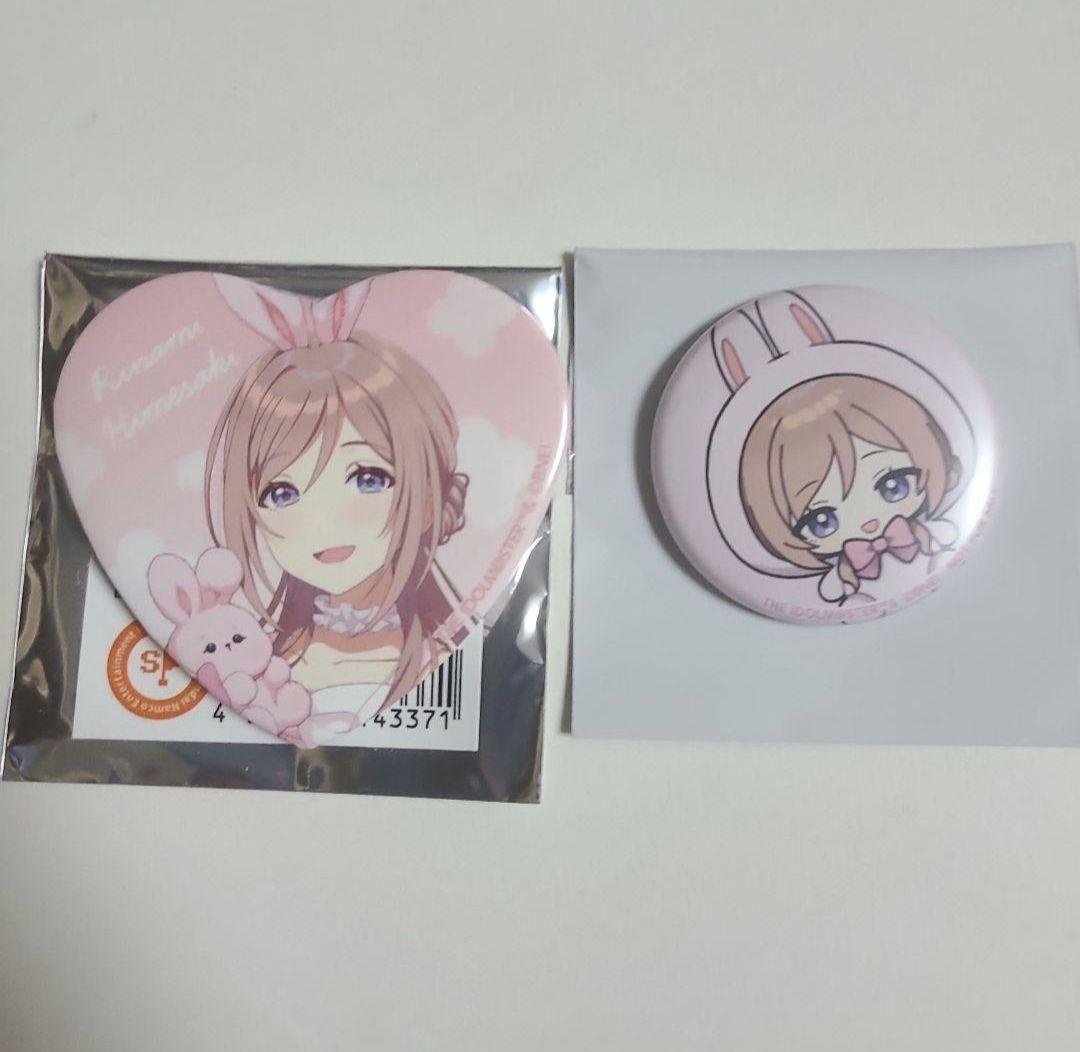 姫崎莉波 GiGO Lady Rabbit ハート缶バッジ ミニ缶バッジ 学マス