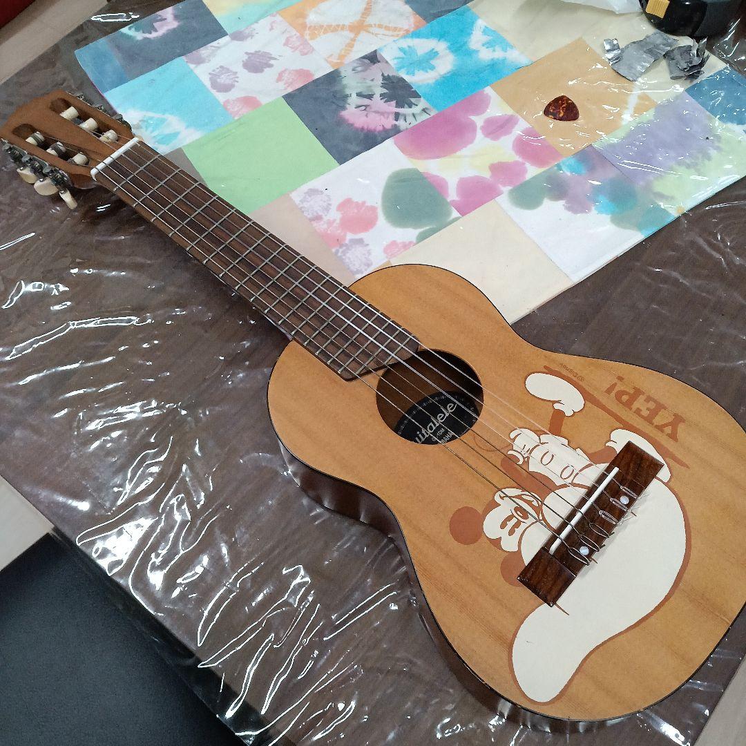 Yamaha GL-1DM ギタレレ 　ミッキーマウスイラスト付き 貴重レア ミッキー ギタレレYAMAHAヤマハ ディズニー GL-1DM｜Yahoo