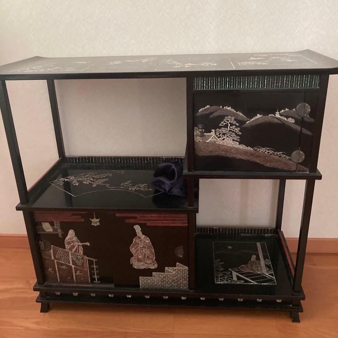 塗り螺鈿細工違い棚螺鈿 家具 和風」の人気商品一覧 | 安い商品を通販